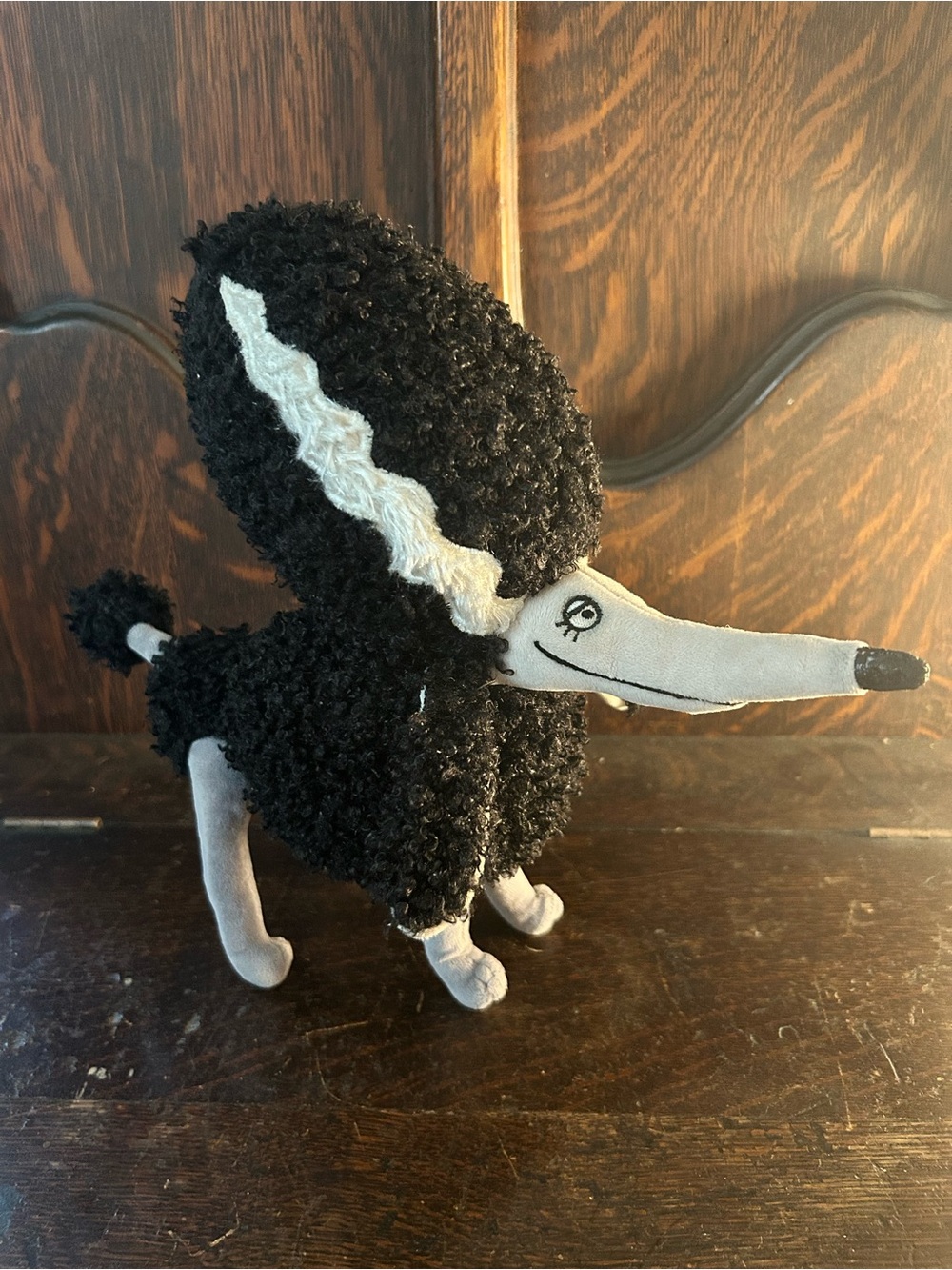 Disney Store Frankenweenie Persephone Poodle 11” Plush Dog Tim Burton Film